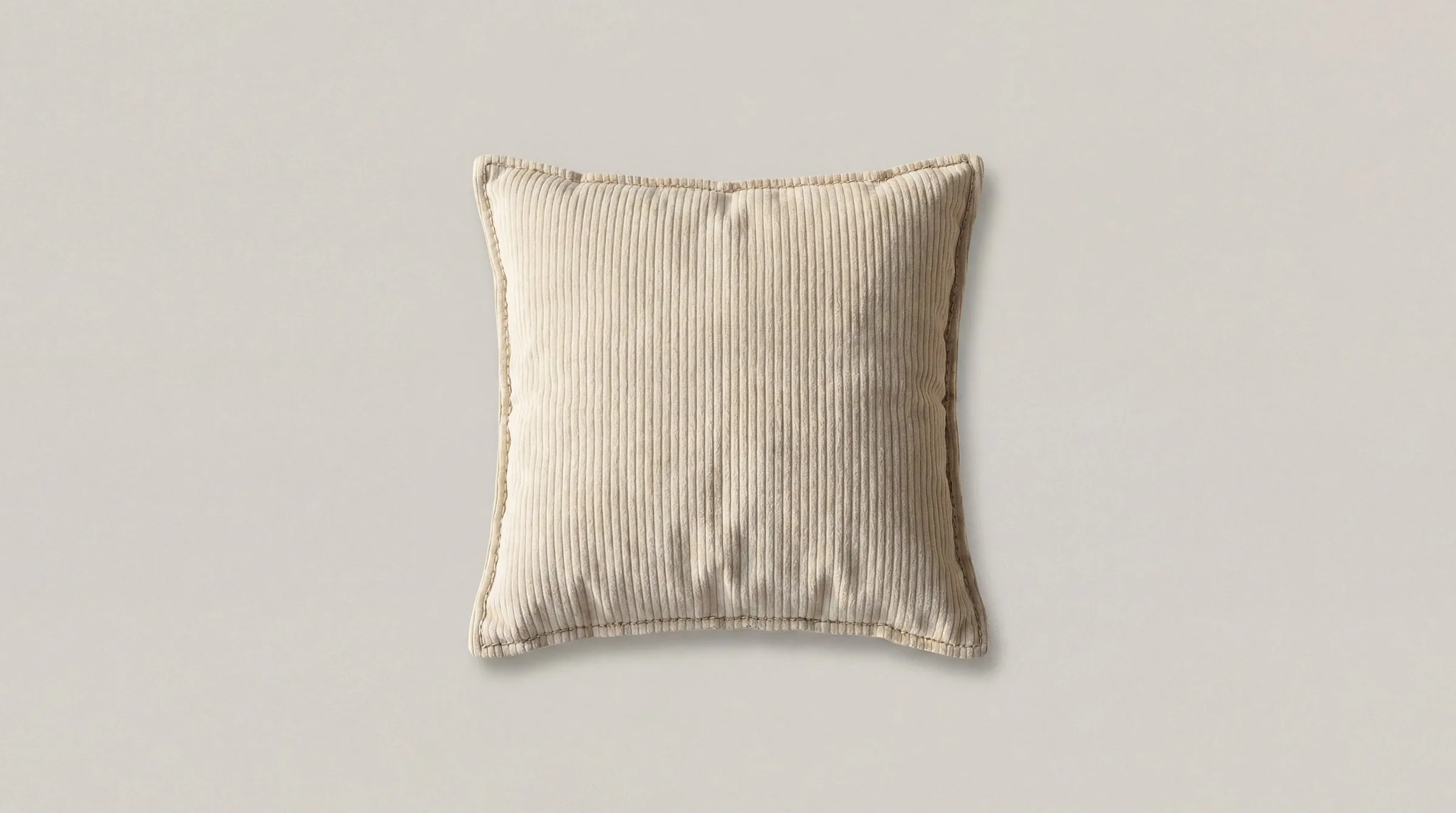Cloud Form Pillow oversized cushion in corduroy