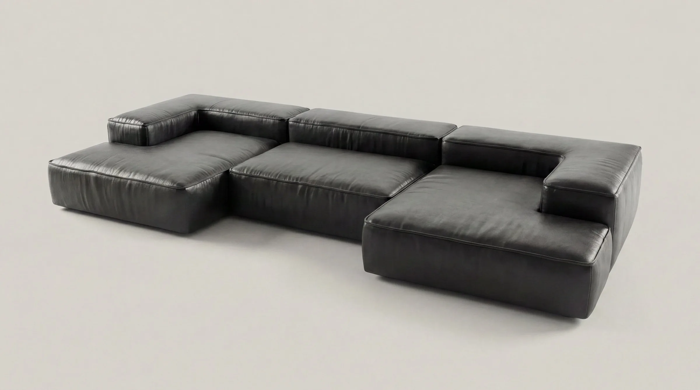 Cloud Form U-shape oversized modular sofa